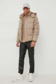 Куртка Guess чоловіча колір бежевий зимова (3593083)