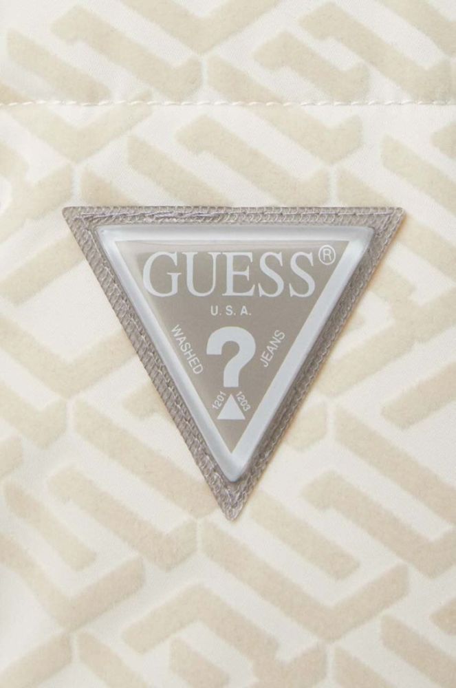 Куртка Guess чоловіча колір бежевий зимова (3500614) фото 5