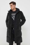 Пухова куртка Guess чоловіча колір чорний зимова (3610020)