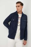 Сорочка Guess чоловіча колір синій regular класичний комір Сорочка Guess чоловіча колір синій regular класичний комір