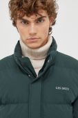 Пухова куртка Les Deux чоловіча колір зелений зимова