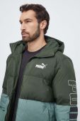 Куртка Puma чоловіча колір зелений зимова