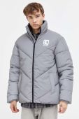 Куртка Karl Kani чоловіча колір срібний зимова