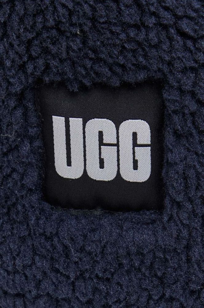 Куртка UGG чоловіча колір синій перехідна фото 5