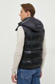 Пухова безрукавка La Martina чоловічий колір чорний зимовий