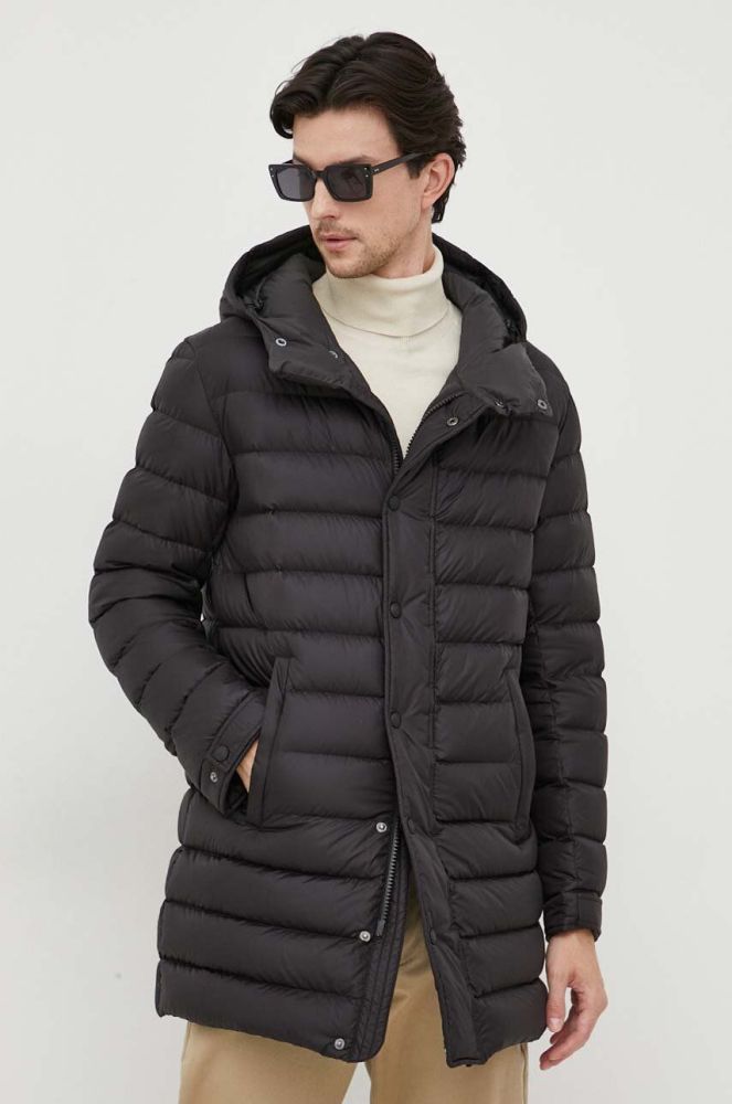 Пухова куртка Colmar чоловіча колір чорний зимова (3537898)