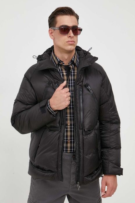 Пухова куртка Colmar чоловіча колір чорний зимова (3434308)