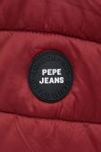 Куртка Pepe Jeans чоловіча колір бордовий перехідна