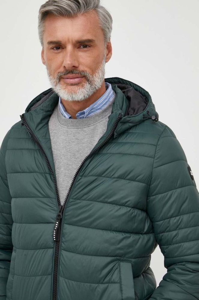 Куртка Pepe Jeans чоловіча колір зелений перехідна (3617926) фото 4