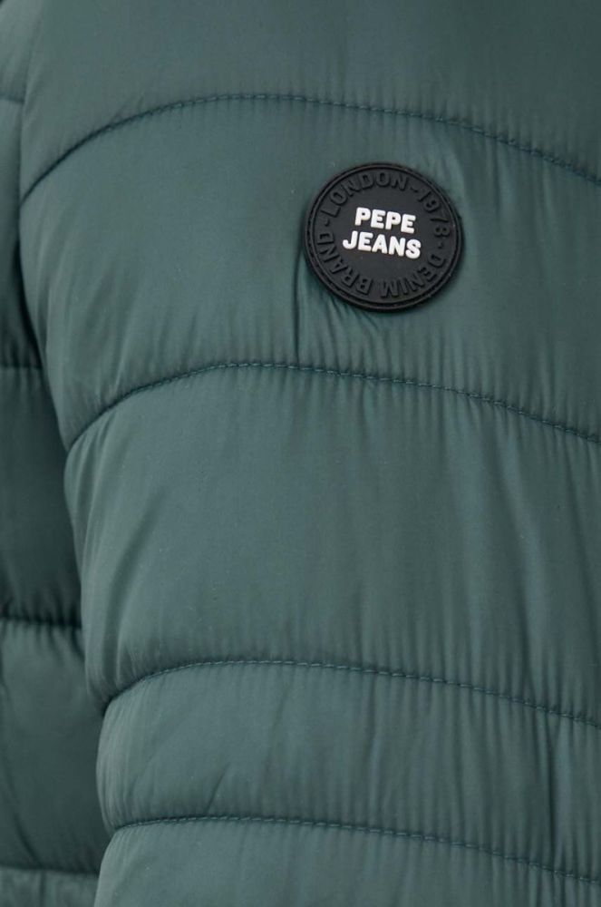 Куртка Pepe Jeans чоловіча колір зелений перехідна (3617926) фото 5