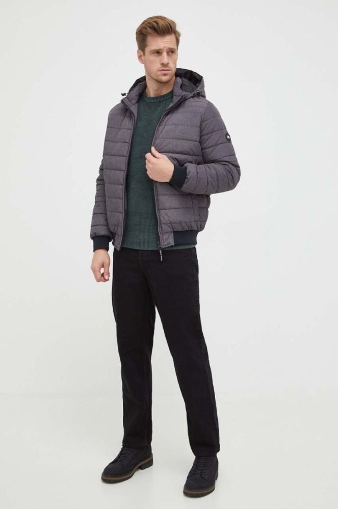 Куртка Pepe Jeans Billy Marl чоловіча колір сірий зимова фото 2
