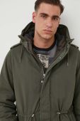 Парка Pepe Jeans BOWIE чоловіча колір зелений зимова