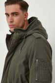 Парка Pepe Jeans BOWIE чоловіча колір зелений зимова