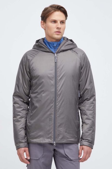 Спортивна куртка Houdini Dunfri колір сірий Спортивна куртка Houdini Dunfri колір сірий