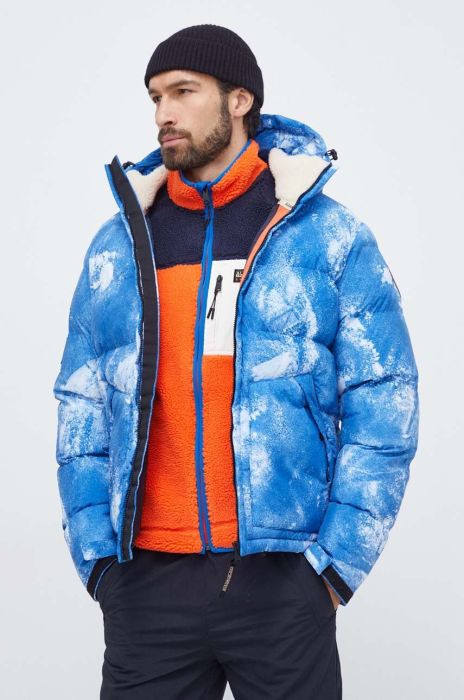 Куртка Napapijri чоловіча зимова колір блакитний