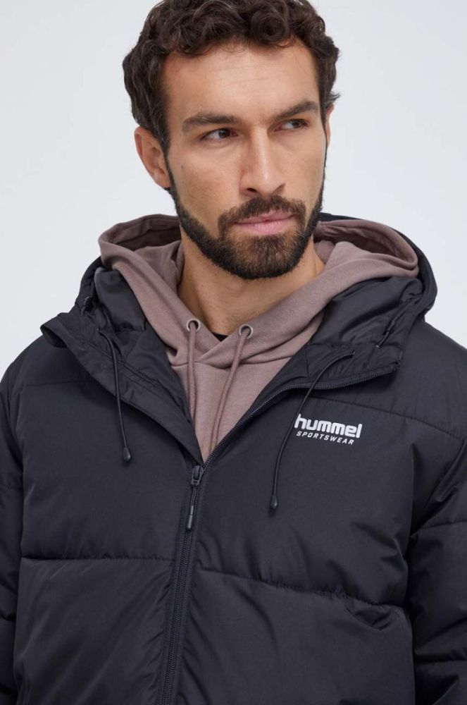 Куртка Hummel чоловіча колір чорний зимова (3593102) фото 4