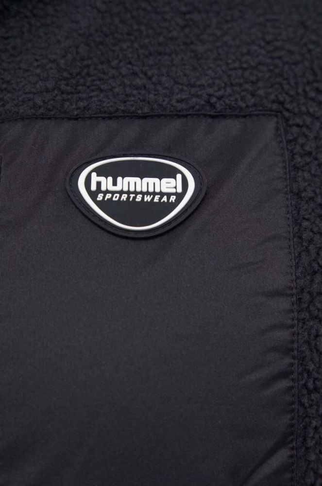 Безрукавка Hummel чоловічий колір чорний перехідний фото 5