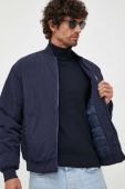 Куртка-бомбер United Colors of Benetton чоловічий колір синій перехідна