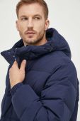 Пухова куртка United Colors of Benetton чоловіча колір синій зимова