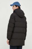 Пухова куртка United Colors of Benetton чоловіча колір чорний зимова