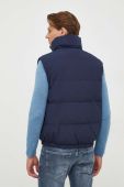 Пухова безрукавка United Colors of Benetton чоловічий колір синій зимовий