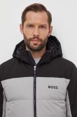 Пухова куртка Boss Green BOSS GREEN чоловіча колір сірий зимова