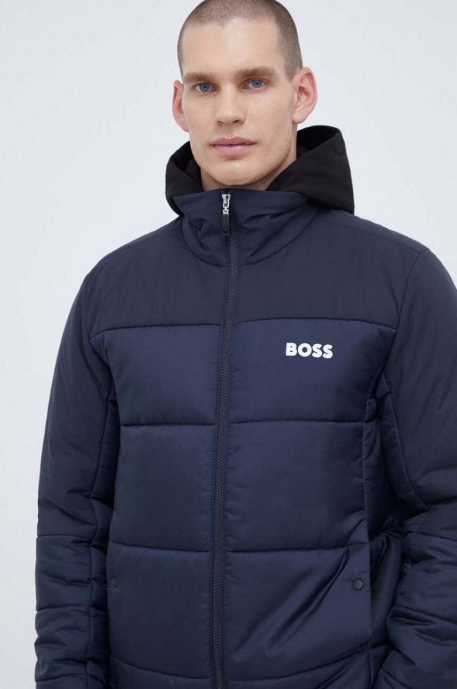 Куртка Boss Green BOSS GREEN чоловіча колір синій зимова фото 4