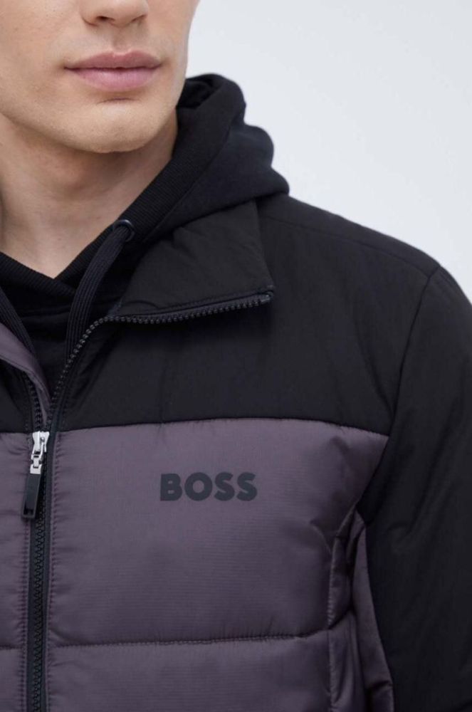 Куртка Boss Green BOSS GREEN чоловіча колір сірий зимова фото 6