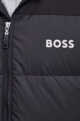Пухова безрукавка Boss Green BOSS GREEN чоловіча колір чорний зимова (3483958)