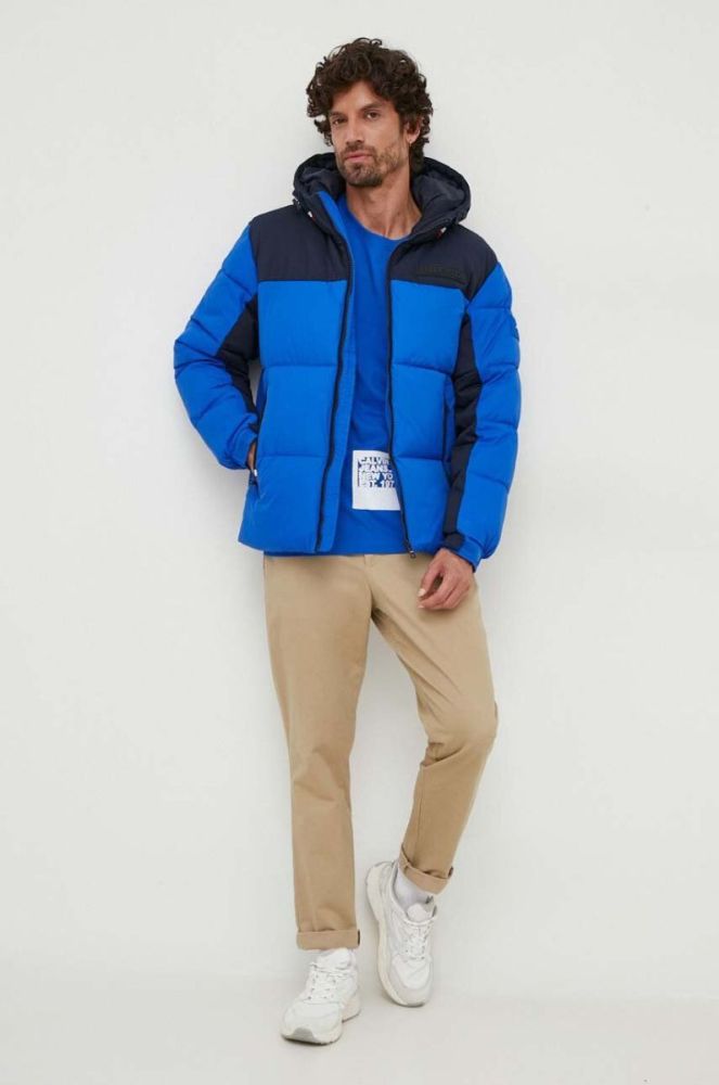 Куртка Tommy Hilfiger чоловіча зимова колір блакитний (3533536) фото 2