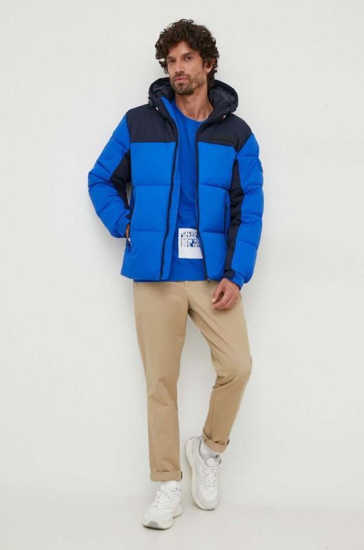 Куртка Tommy Hilfiger чоловіча зимова колір блакитний (3533536) фото 2