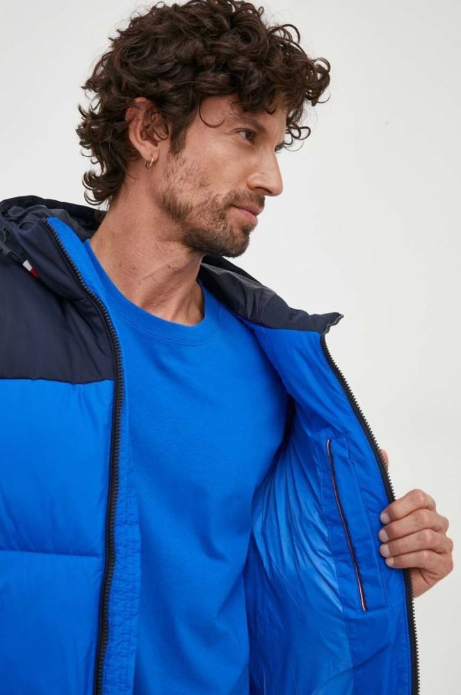 Куртка Tommy Hilfiger чоловіча зимова колір блакитний (3533536) фото 6