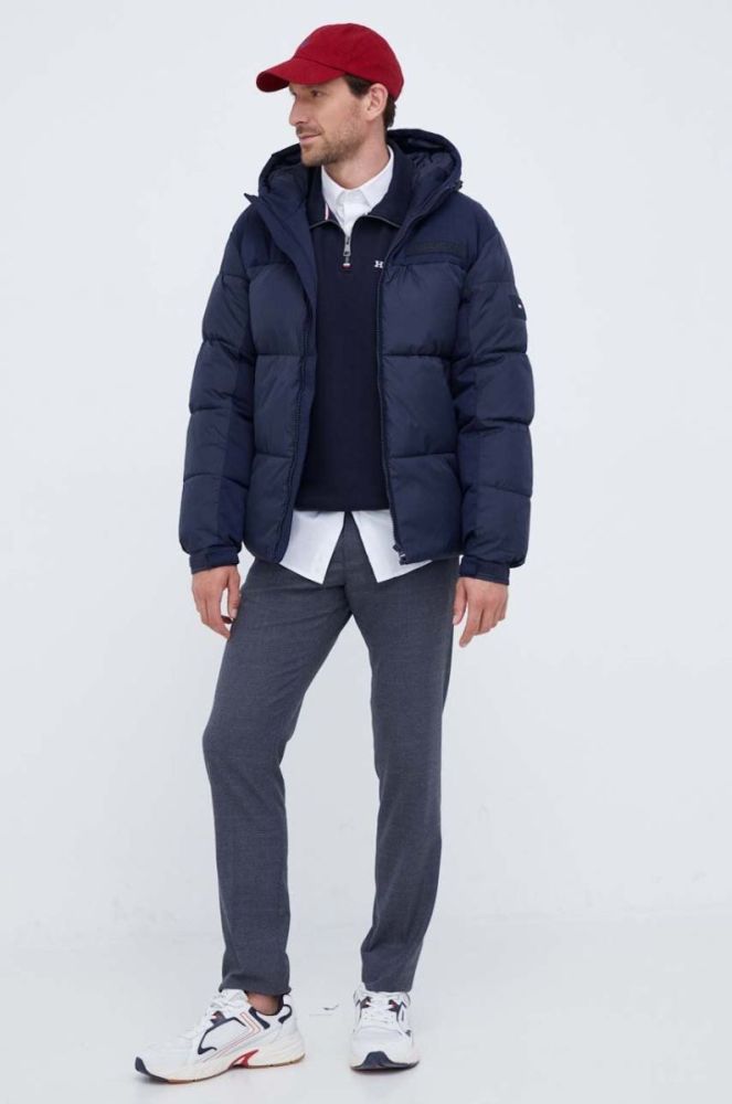 Куртка Tommy Hilfiger чоловіча колір синій зимова (3533546) фото 2