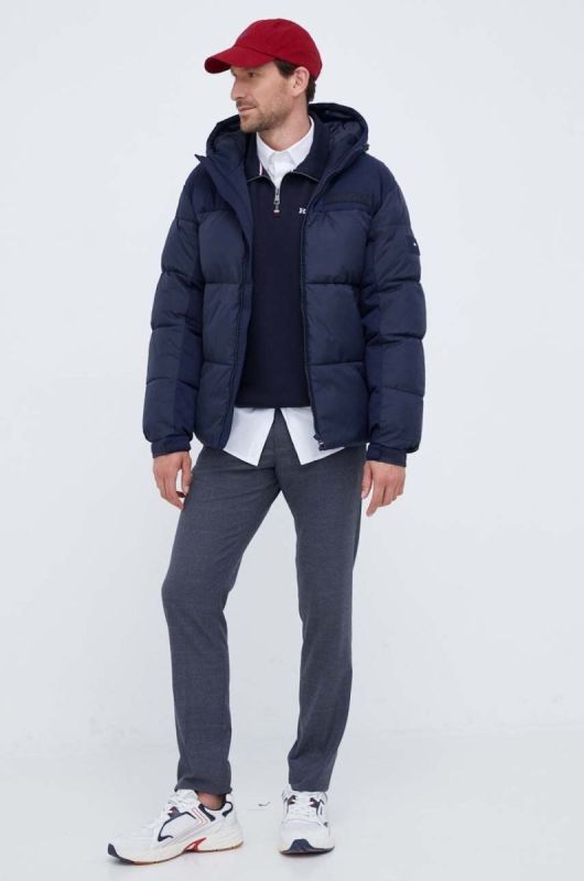 Куртка Tommy Hilfiger чоловіча колір синій зимова (3533546) фото 2