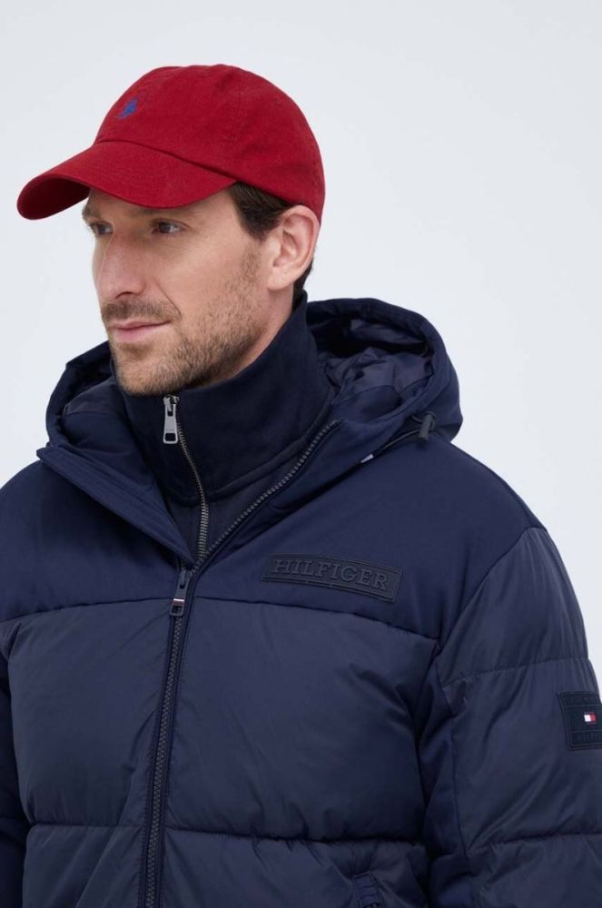Куртка Tommy Hilfiger чоловіча колір синій зимова (3533546) фото 4