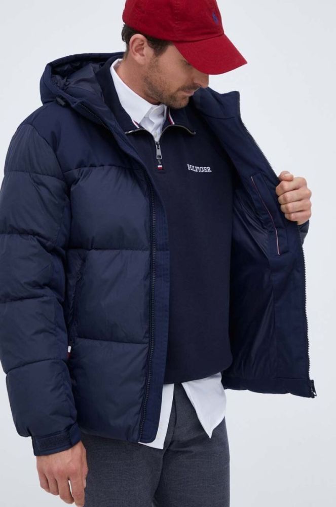 Куртка Tommy Hilfiger чоловіча колір синій зимова (3533546) фото 6