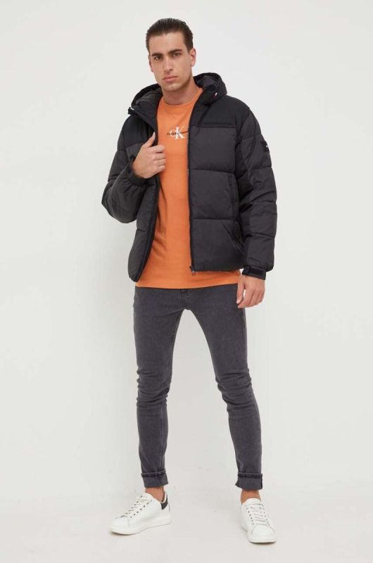 Куртка Tommy Hilfiger чоловіча колір чорний зимова (3533541) фото 2