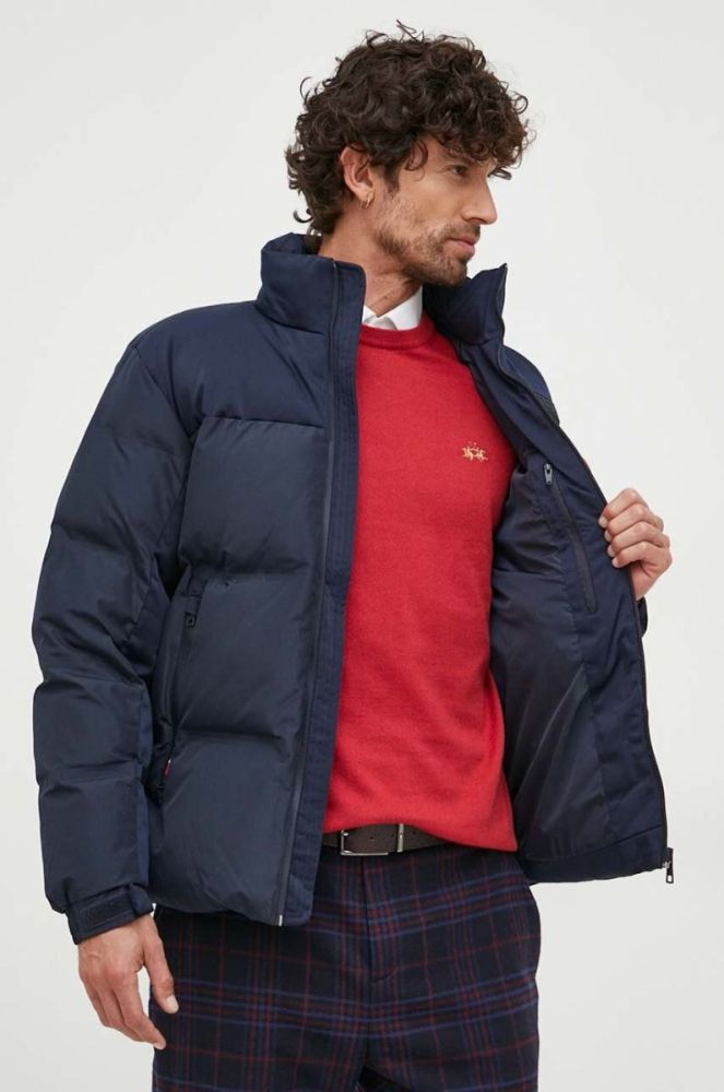 Куртка Tommy Hilfiger чоловіча колір синій зимова (3633090) фото 6