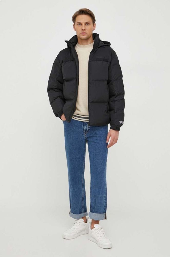 Куртка Tommy Hilfiger чоловіча колір чорний зимова (3633085) фото 2