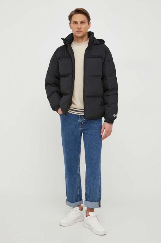 Куртка Tommy Hilfiger чоловіча колір чорний зимова (3633085) фото 2