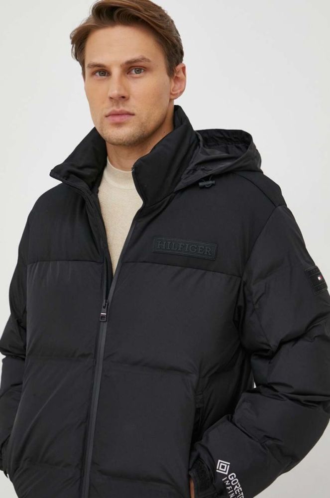 Куртка Tommy Hilfiger чоловіча колір чорний зимова (3633085) фото 4
