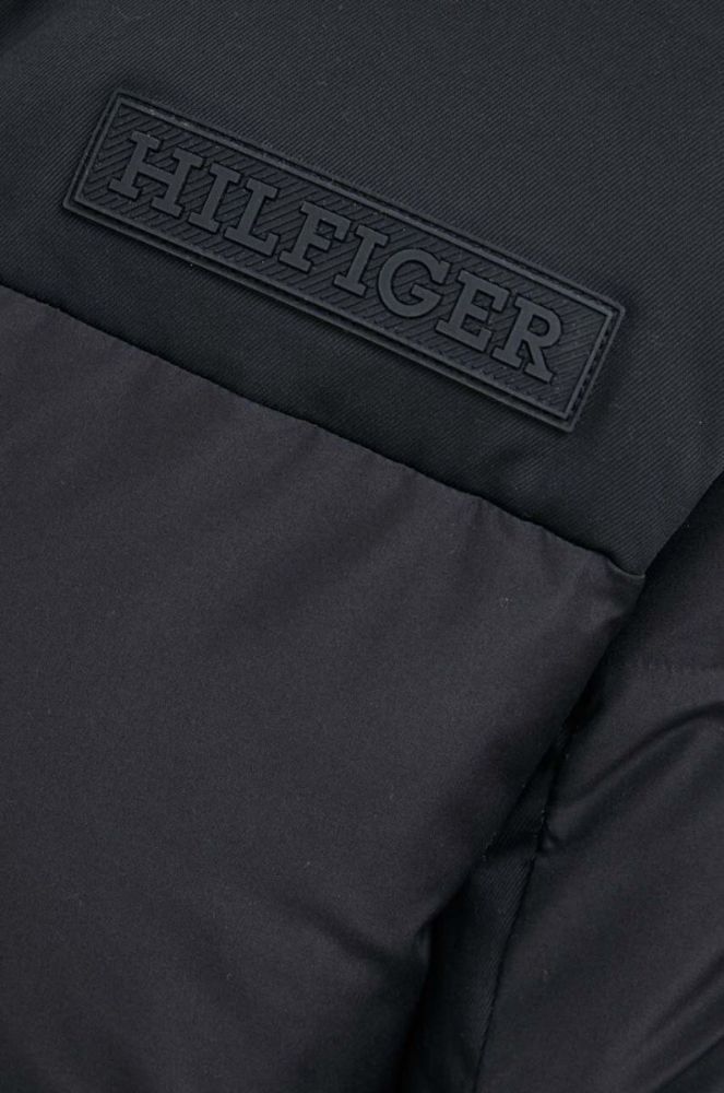 Куртка Tommy Hilfiger чоловіча колір чорний зимова (3633085) фото 7