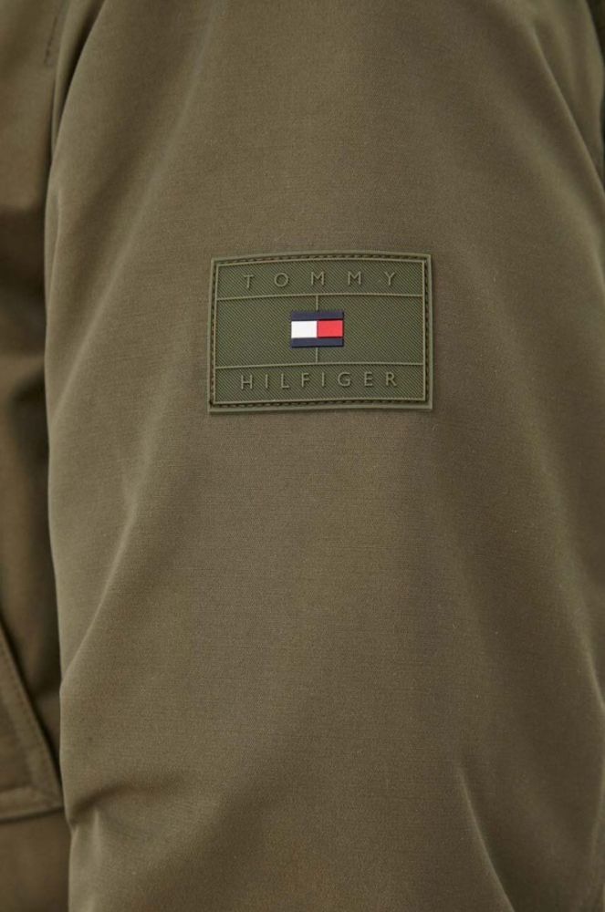 Пухова куртка Tommy Hilfiger чоловіча колір зелений зимова (3554299) фото 6