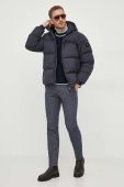 Пухова куртка Tommy Hilfiger чоловіча колір синій зимова (3558025)