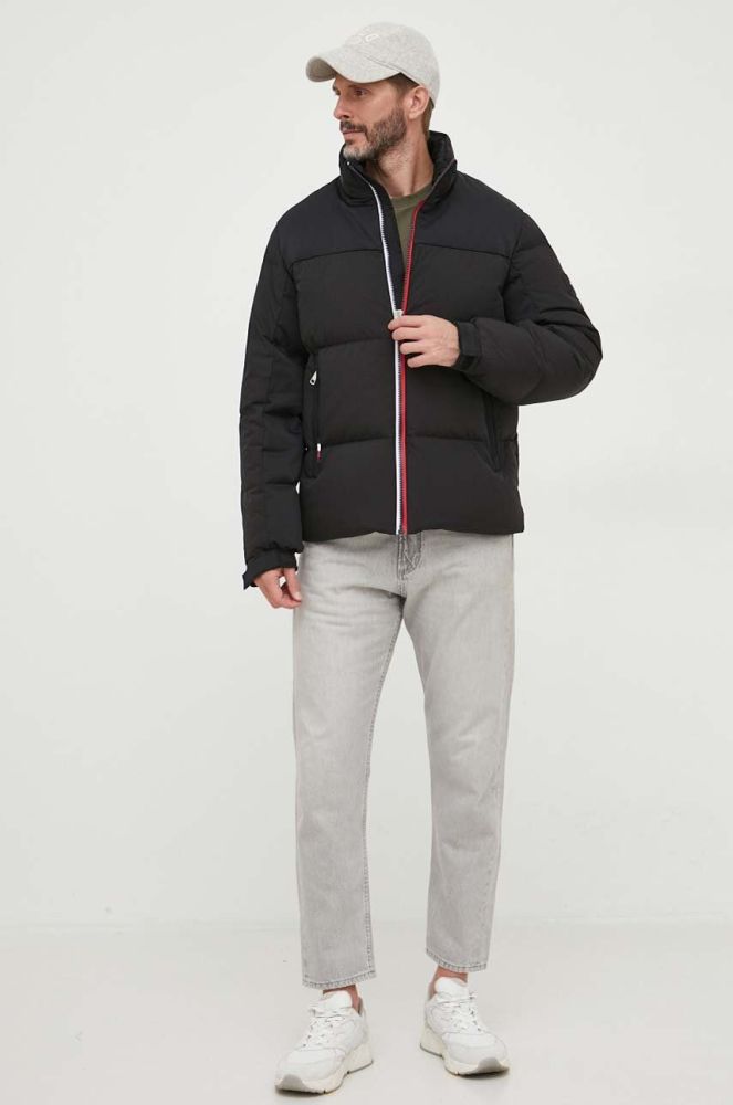 Пухова куртка Tommy Hilfiger чоловіча колір чорний зимова (3558036)