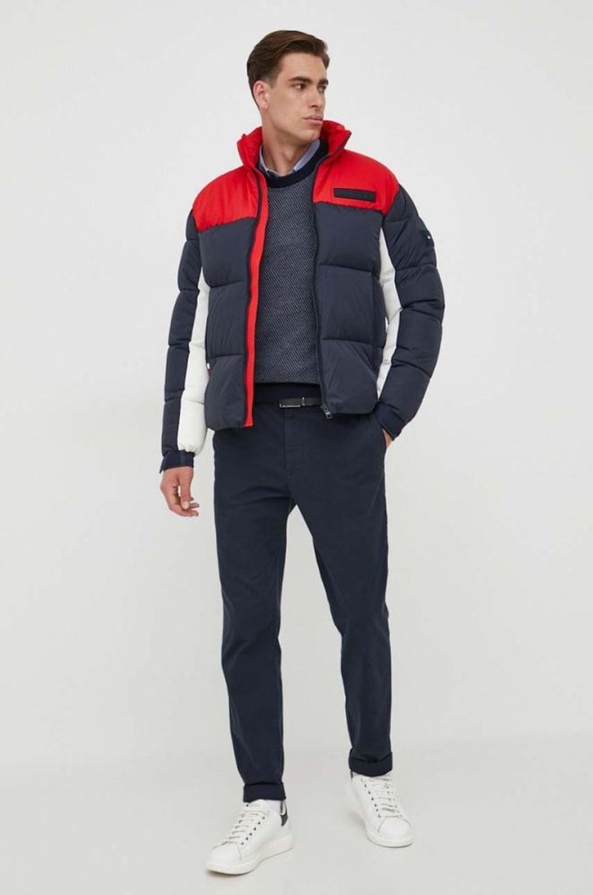 Куртка Tommy Hilfiger чоловіча колір синій зимова (3434311) фото 2