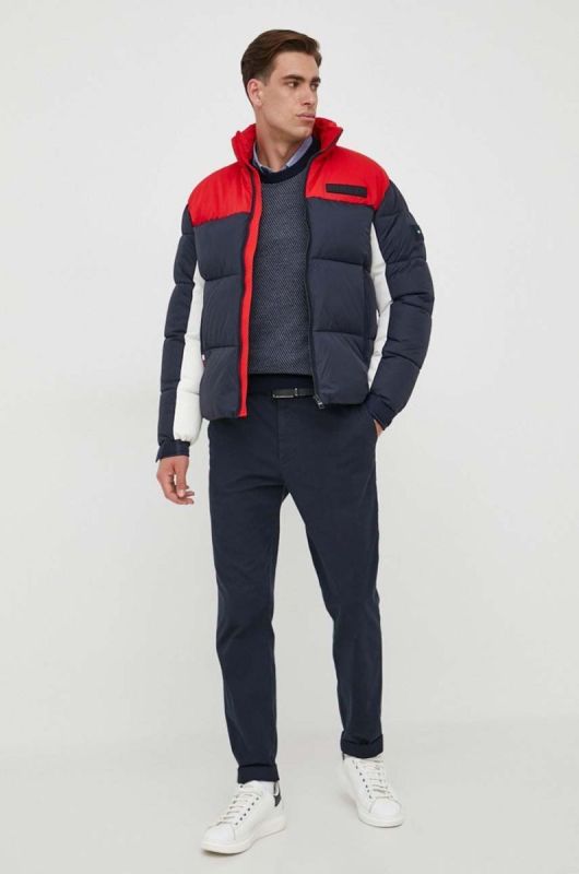 Куртка Tommy Hilfiger чоловіча колір синій зимова (3434311) фото 2