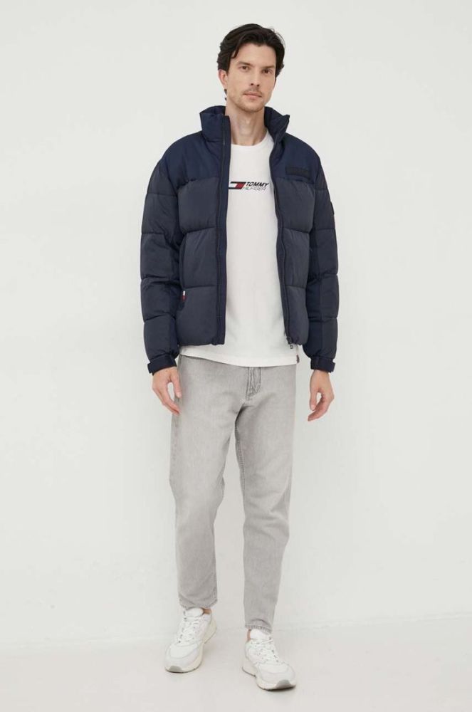 Куртка Tommy Hilfiger чоловіча колір синій зимова (3434325) фото 2