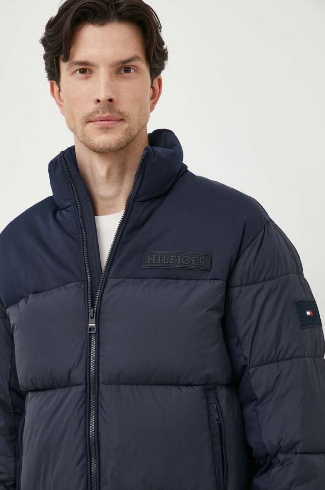 Куртка Tommy Hilfiger чоловіча колір синій зимова (3434325) фото 4
