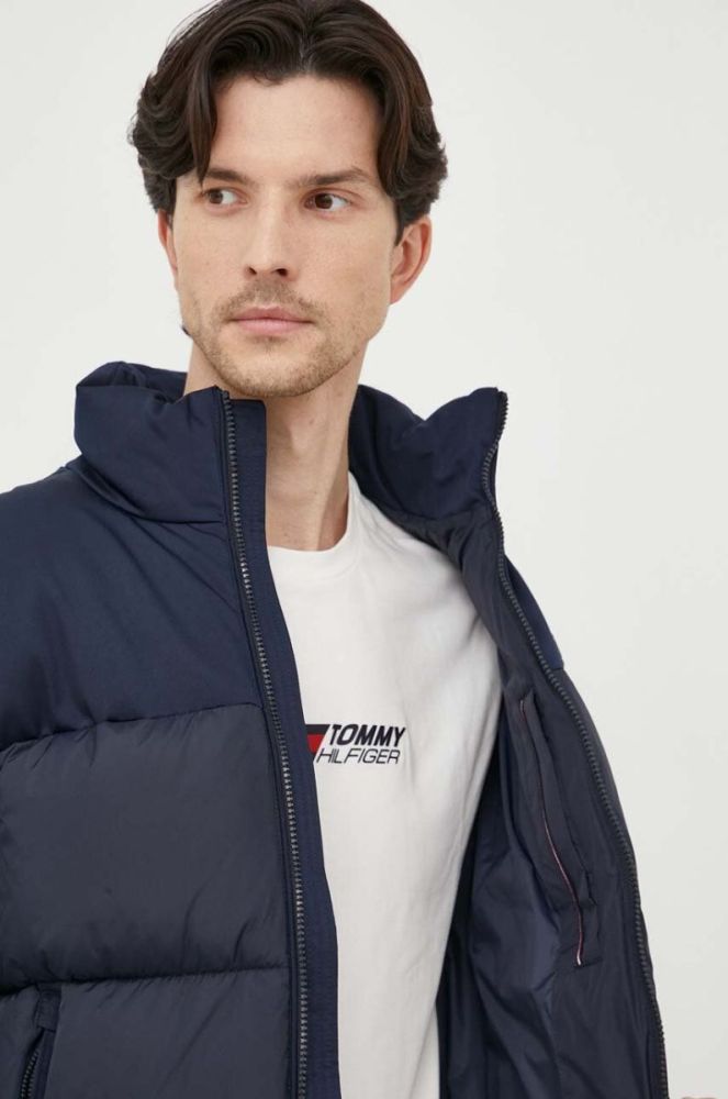 Куртка Tommy Hilfiger чоловіча колір синій зимова (3434325) фото 6